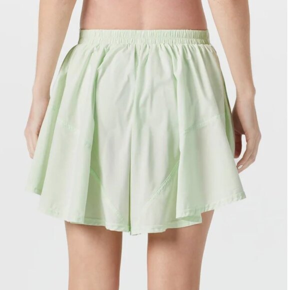 FP Movement Women's Center Court Tennis‎ Athletic Short SMALL in Aqua Glass *EUC - Picture 3 of 13